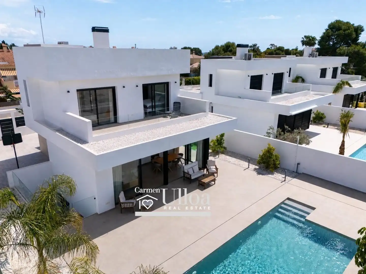 Vista exterior de Casa o xalet en venda en Sant Joan d'Alacant amb Aire condicionat, Calefacció i Terrassa