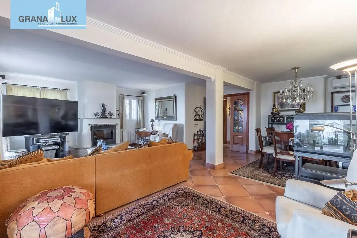 Living room of Houses for sale in Almuñécar  with Air Conditioner, Heating and Private garden