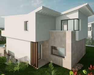 Exterior view of Single-family semi-detached for sale in Mijas  with Air Conditioner and Terrace