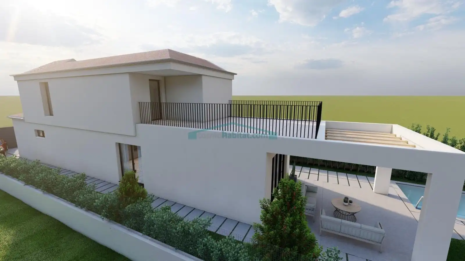Terraza de Residencial en venta en Valencia