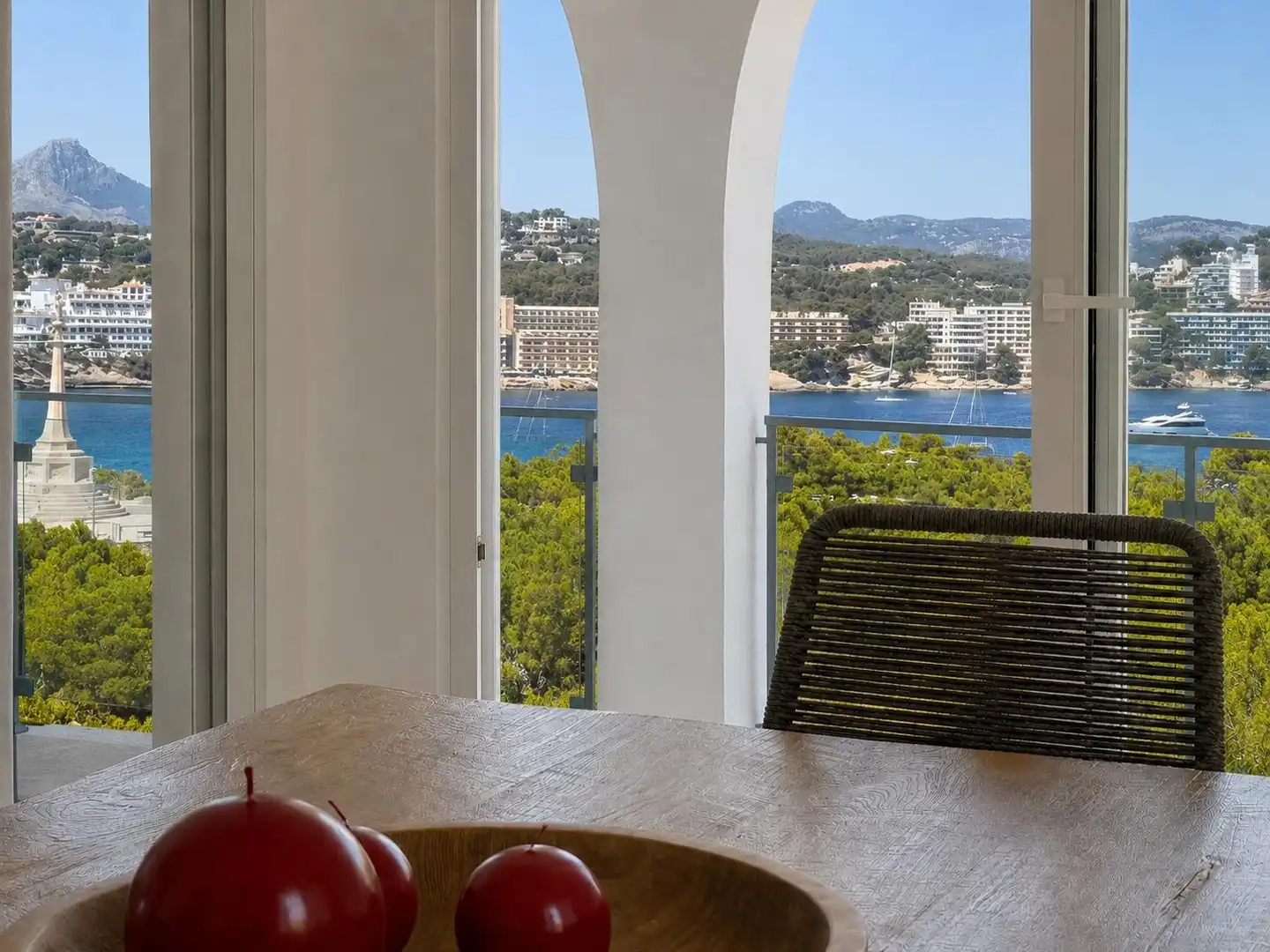 Balcony of Houses for sale in Calvià  with Air Conditioner, Heating and Private garden
