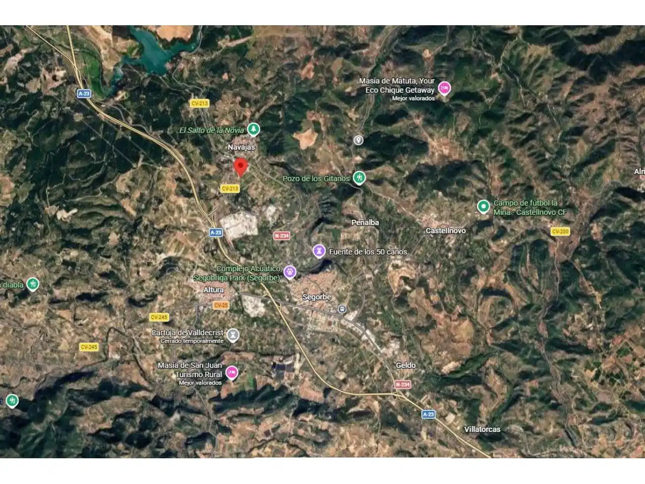 Vista exterior de Terreno en venta en Navajas