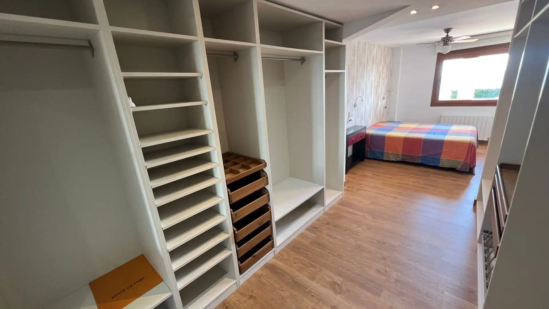 Schlafzimmer von Wohnung zur Miete in Gavà mit Heizung, Parkett und Terrasse