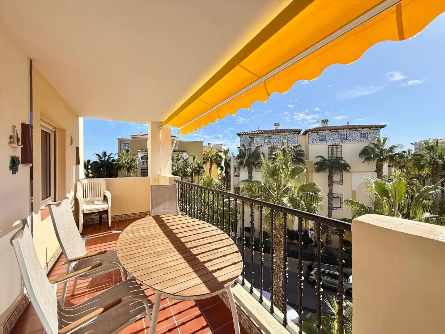 Balcony of Flat for rent in Torrevieja  with Air Conditioner, Heating and Swimming Pool
