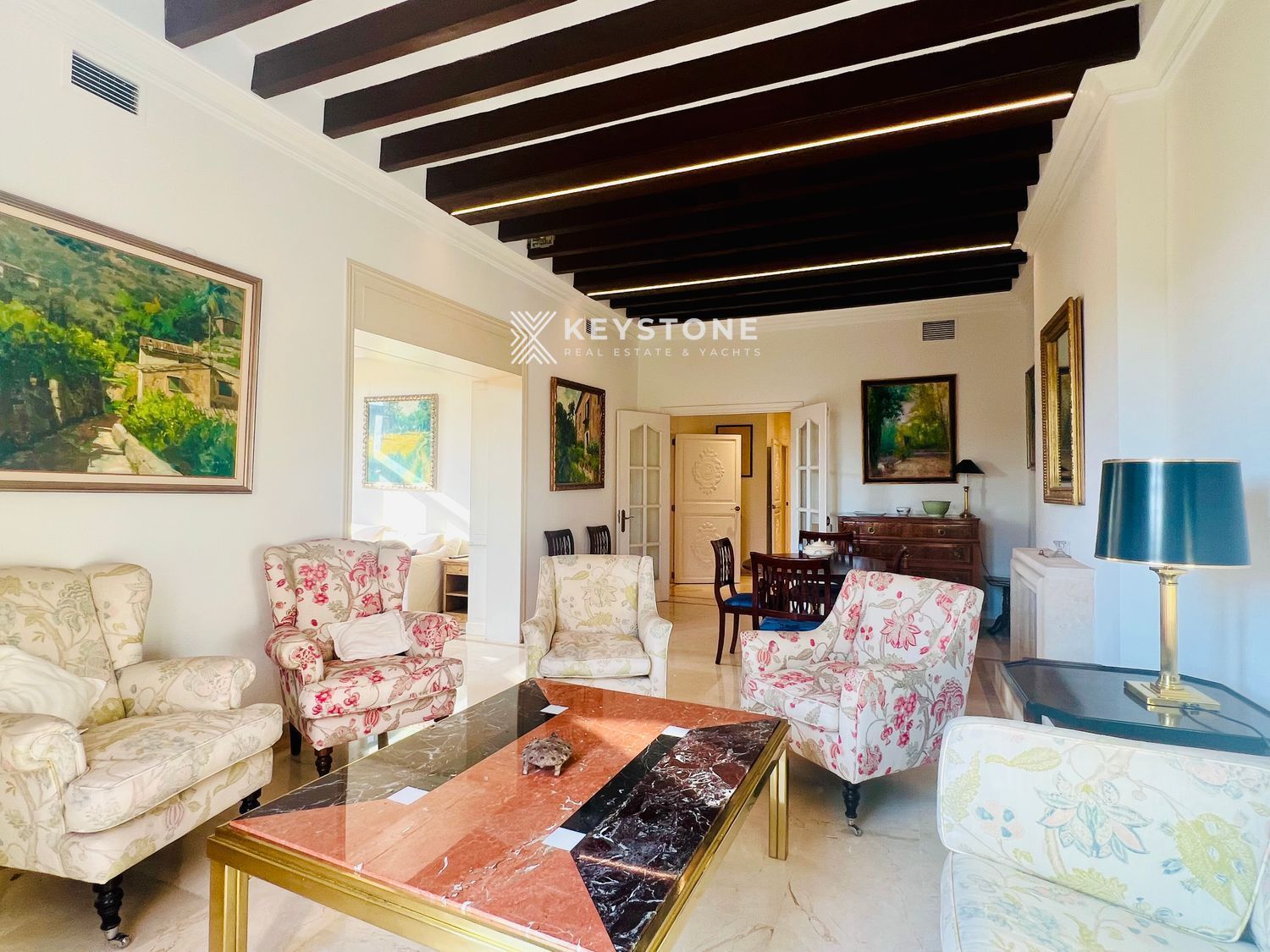 Living room of Flat to rent in  Palma de Mallorca  with Air Conditioner and Furnished