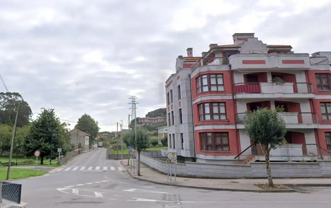 Exterior view of Flat for sale in Llanes  with Heating, Private garden and Parquet flooring