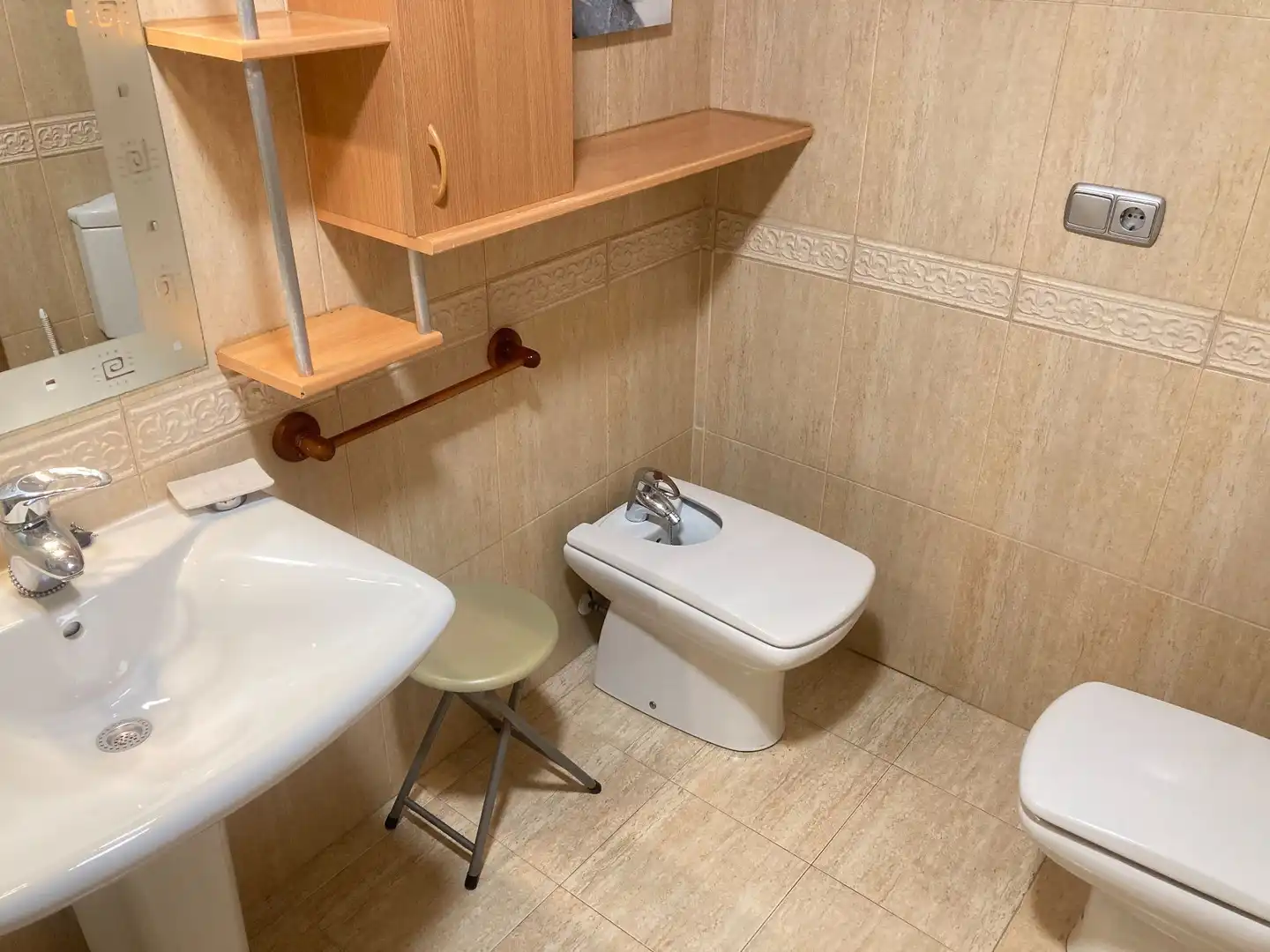 Bathroom of Flat for sale in Roquetas de Mar  with Air Conditioner, Terrace and Swimming Pool