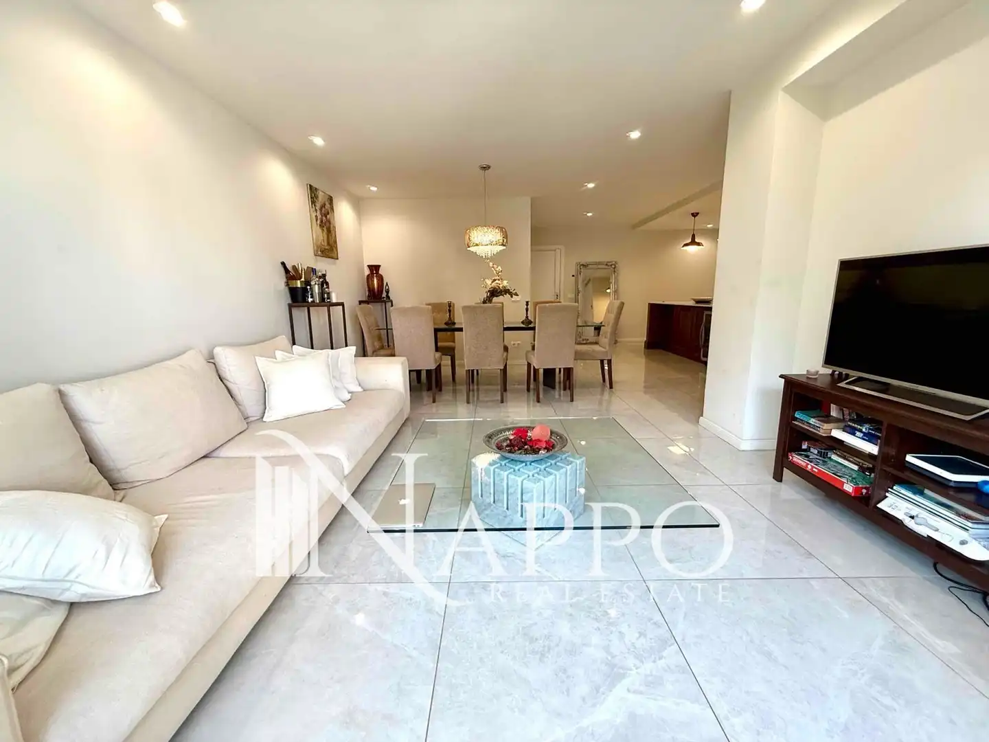 Wohnzimmer von Wohnung zum Verkauf in  Palma de Mallorca mit Klimaanlage, Heizung und Terrasse