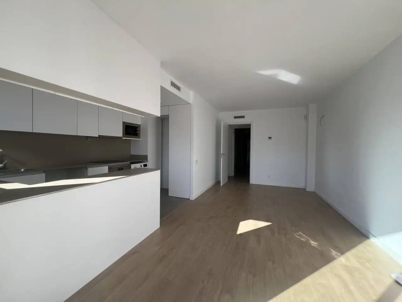 Wohnzimmer von Wohnung zum Verkauf in Granollers mit Klimaanlage, Heizung und Parkett