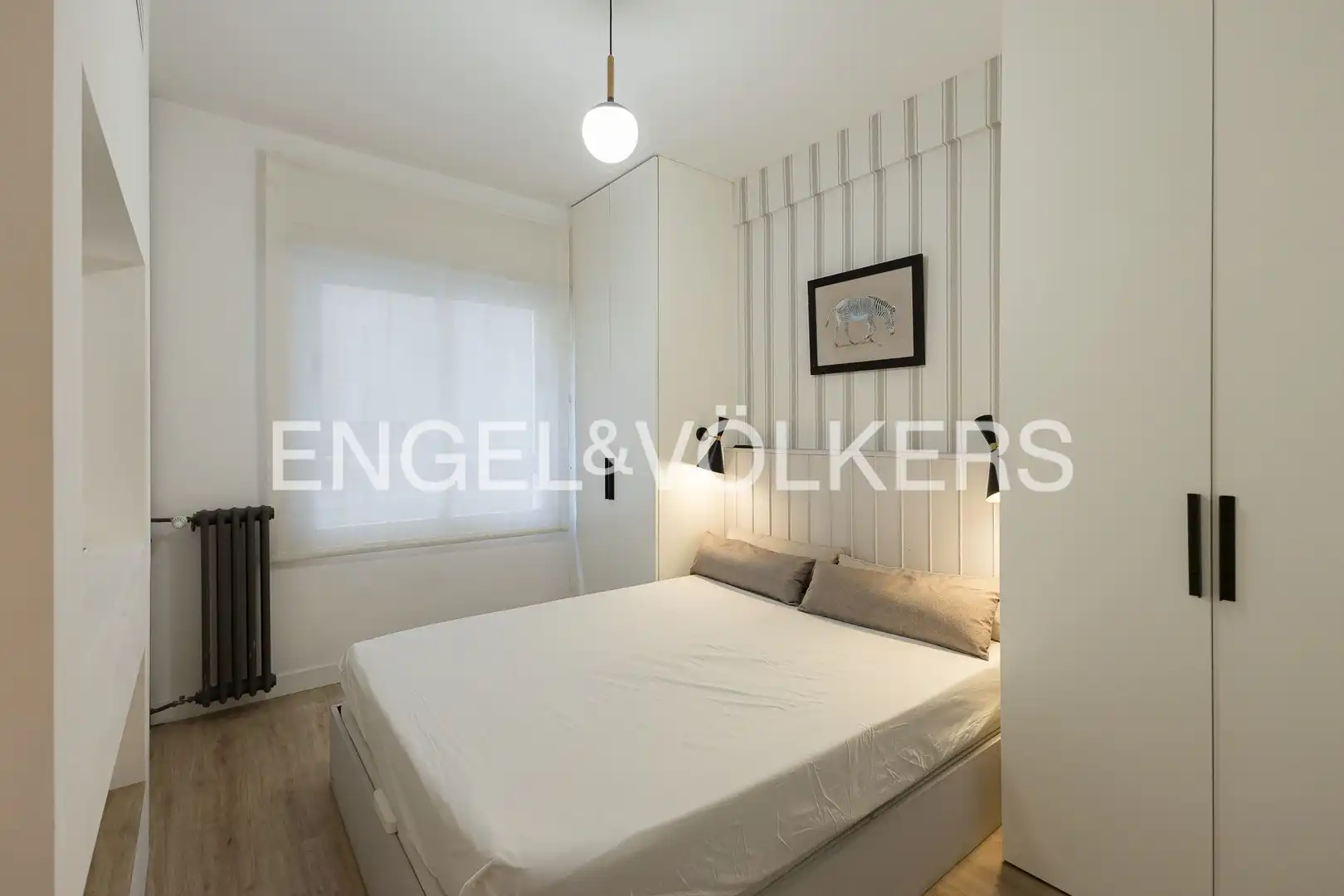 Habitación de Piso de alquiler en Madrid con Aire acondicionado, Calefacción y Amueblado