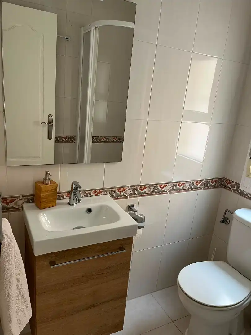Baño de Casa adosada en venta en Los Alcázares con Aire acondicionado, Jardín privado y Terraza