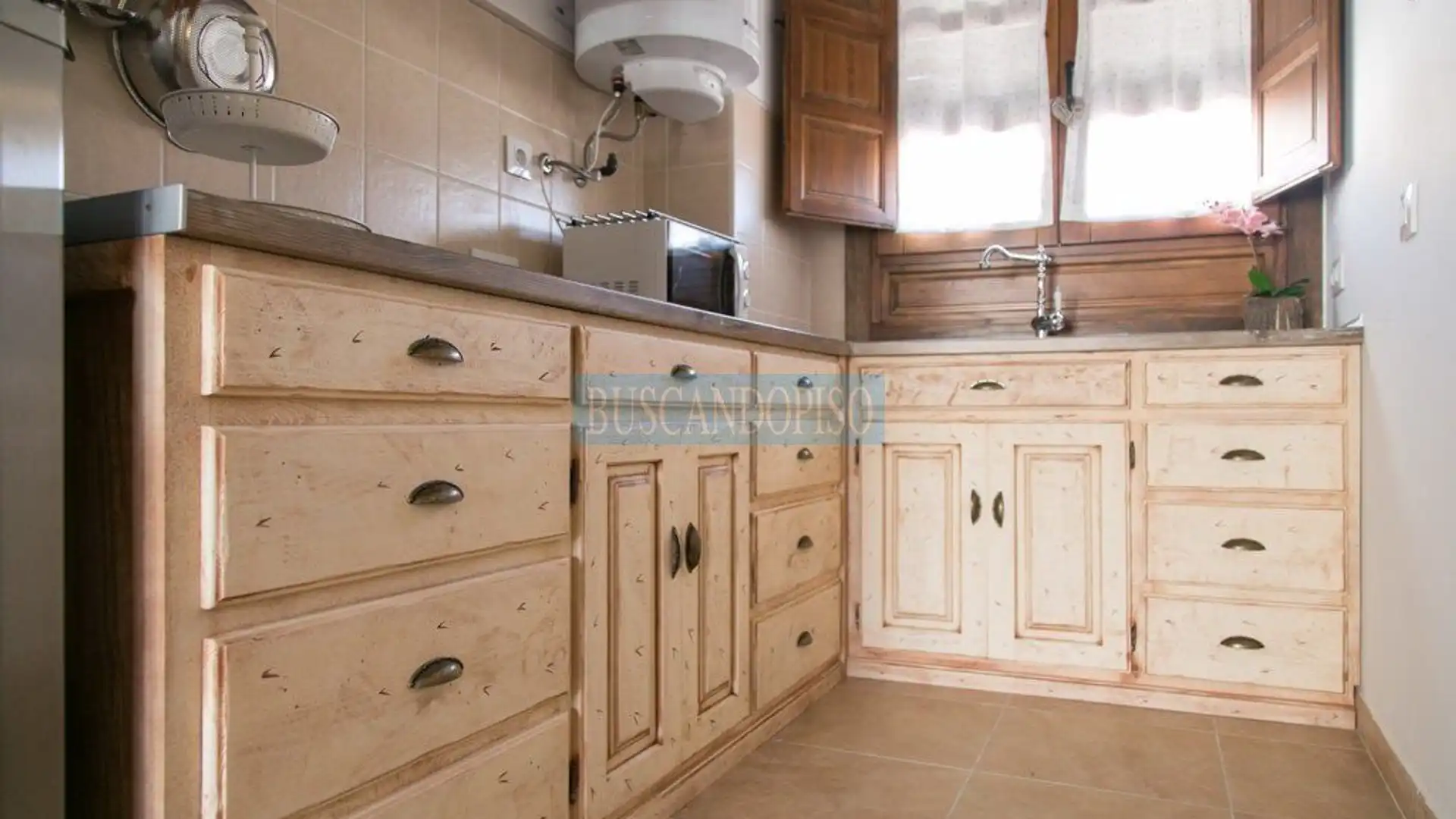 Kitchen of Apartments for sale in Ajamil de Cameros  with Heating, Furnished and Balcony