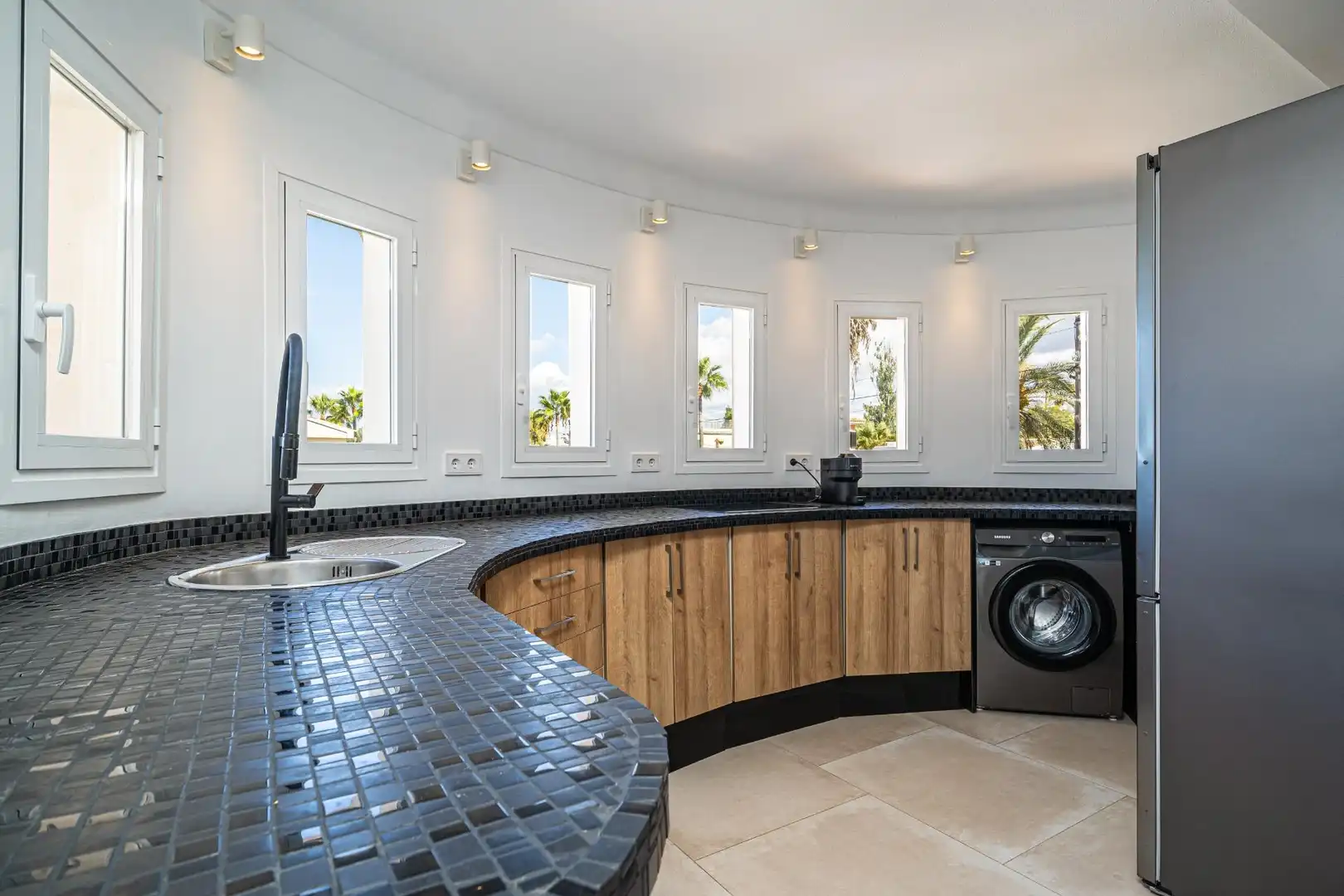 Kitchen of Houses for rent in Llucmajor  with Air Conditioner, Private garden and Terrace