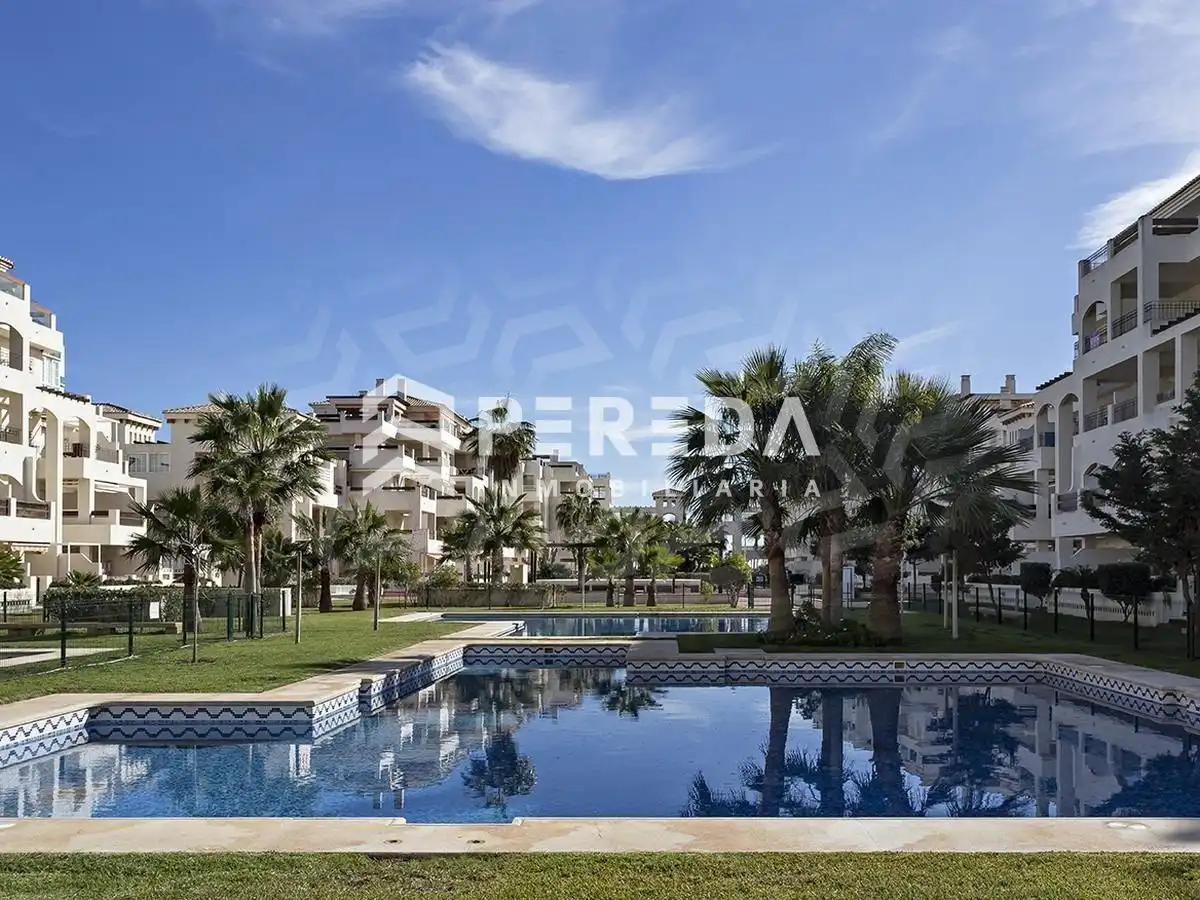 Exterior view of Apartments for sale in Roquetas de Mar  with Terrace, Furnished and Community pool