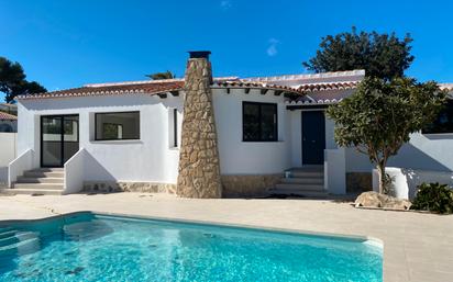 Exterior view of House or chalet for sale in Jávea / Xàbia  with Terrace and Swimming Pool