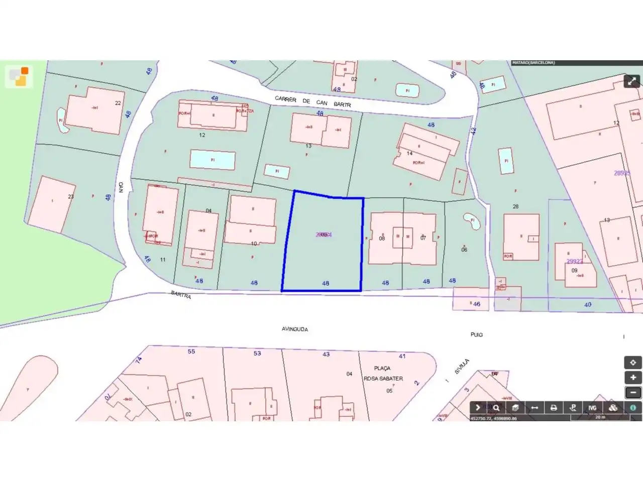 Residencial en venta en Calle De Can Bartra, 9, Via Europa - Parc Central