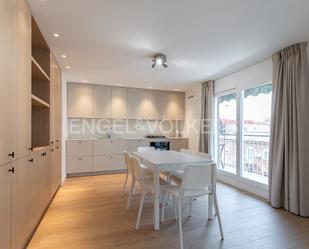 Dining room of Apartment to rent in  Valencia Capital  with Air Conditioner, Heating and Furnished