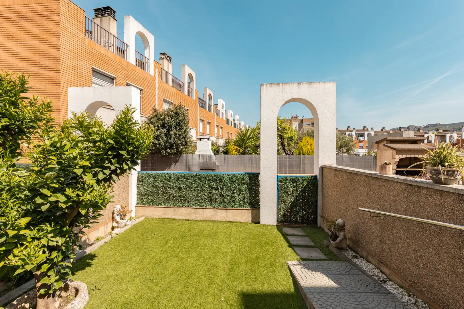 Terraza de Casa adosada en venta en Martorell con Aire acondicionado, Calefacción y Jardín privado