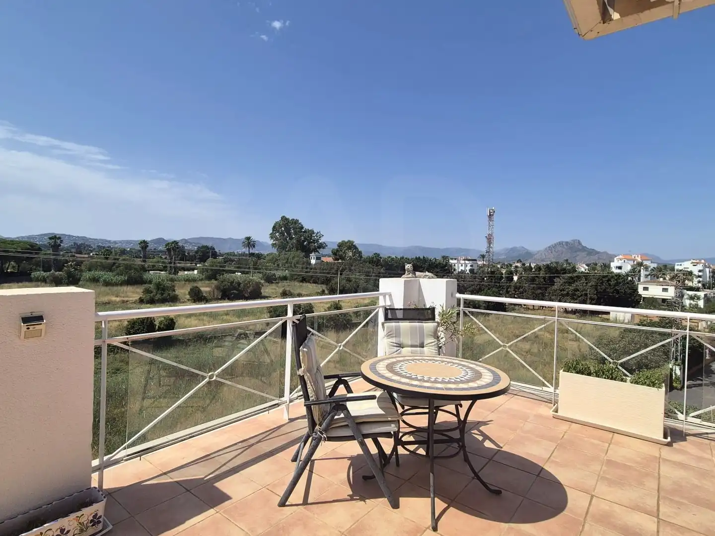 Terrace of Flat for sale in Dénia  with Air Conditioner, Heating and Terrace
