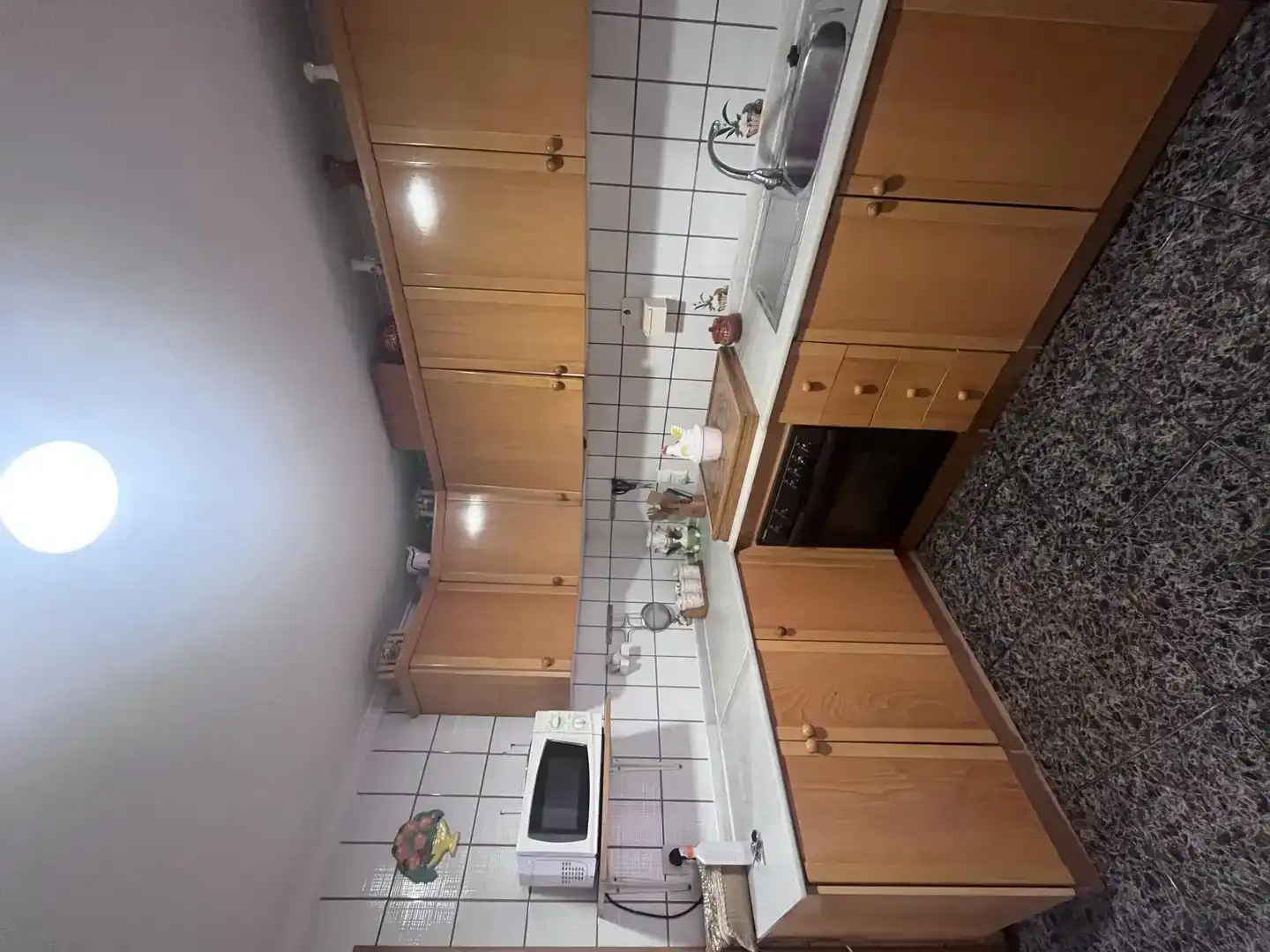 Cocina de Piso de alquiler en Elche / Elx con Amueblado y Balcón