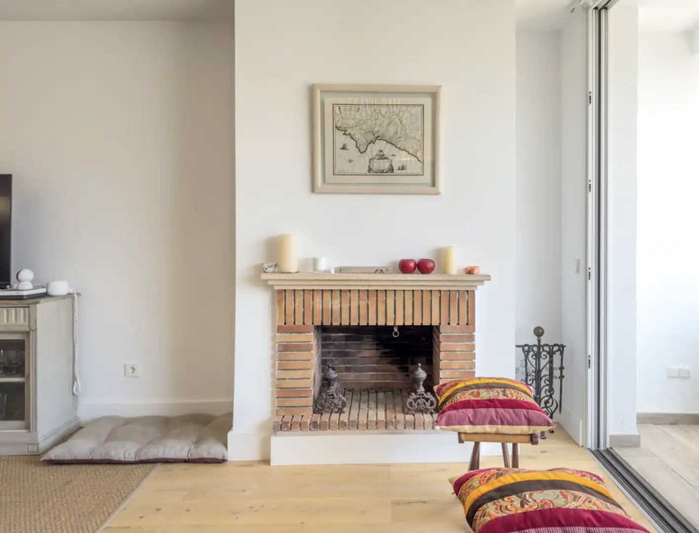 Wohnzimmer von Maisonette zum Verkauf in Marbella mit Klimaanlage, Heizung und Parkett