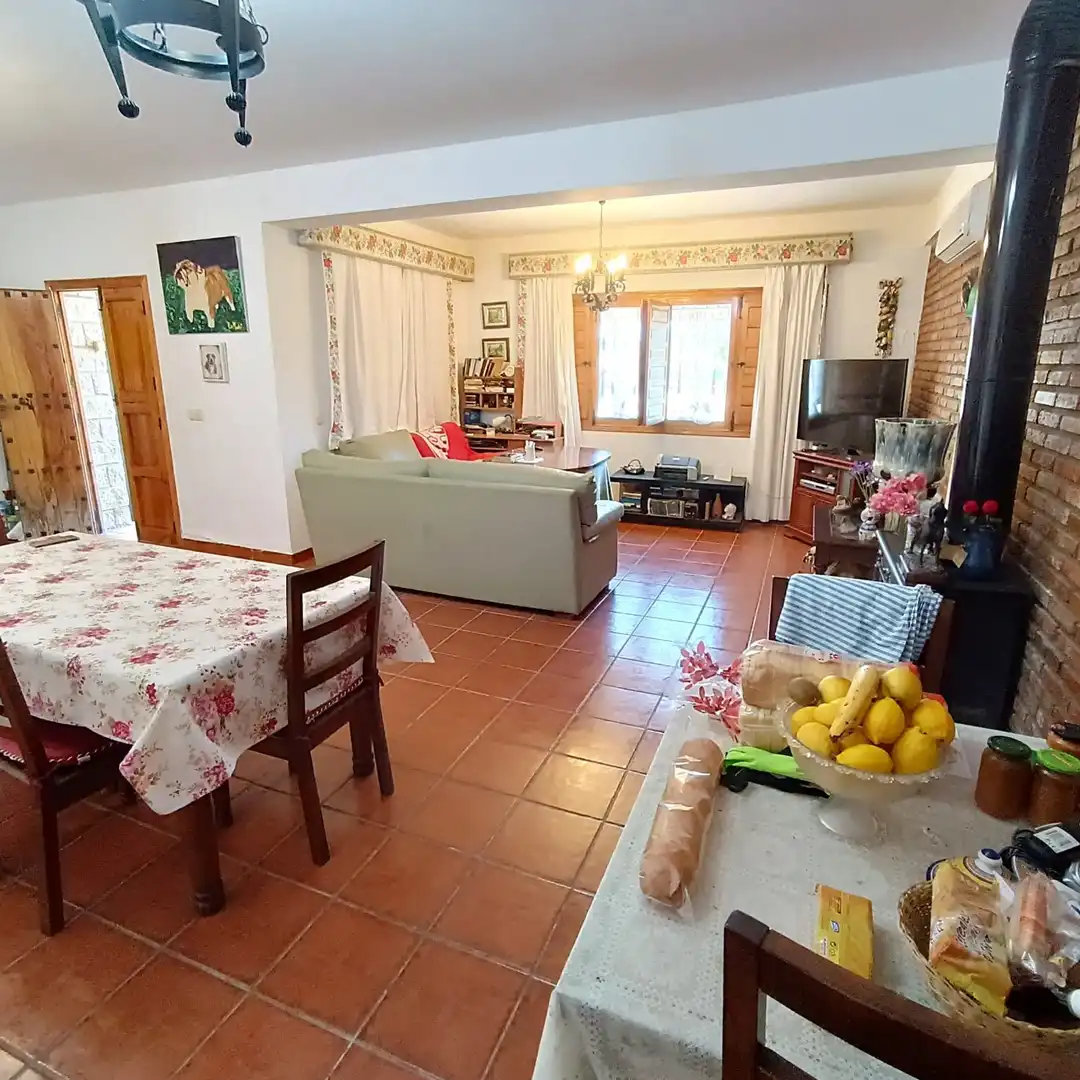 Sala d'estar de Casa o xalet en venda en Valverde de Mérida amb Aire condicionat