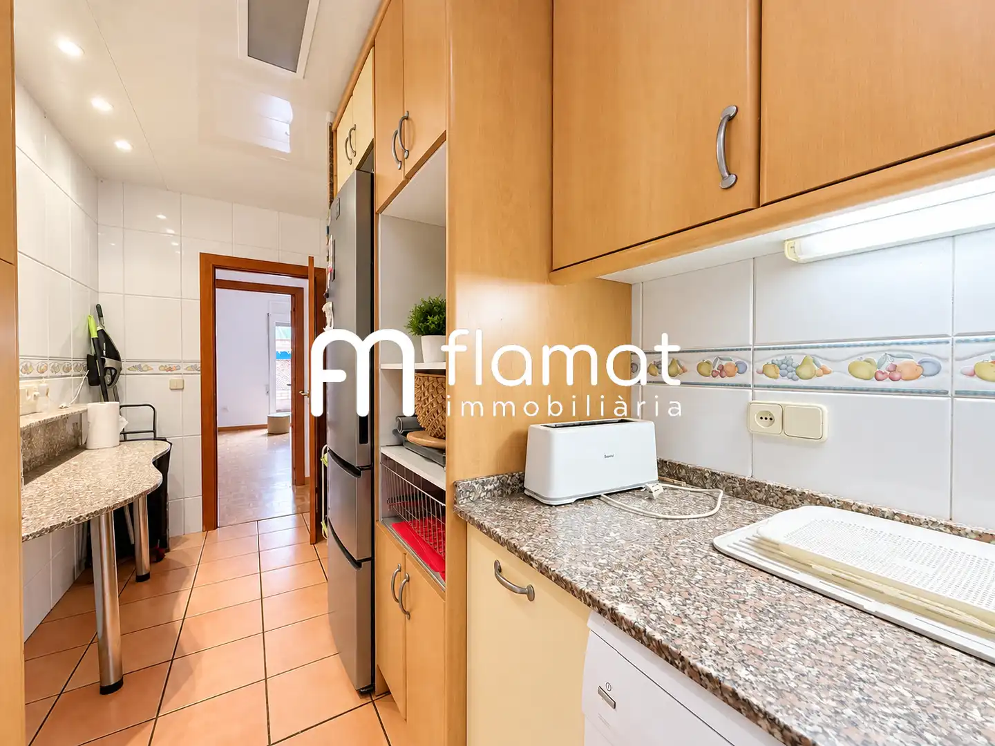 Cocina de Piso en venta en Barcelona con Terraza