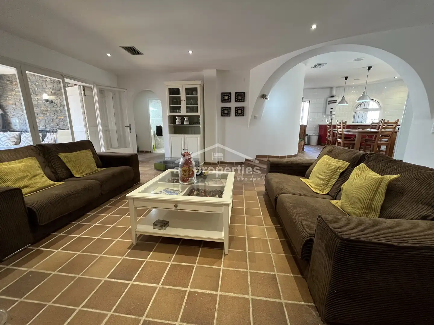 Sala d'estar de Casa o xalet en venda en Empuriabrava