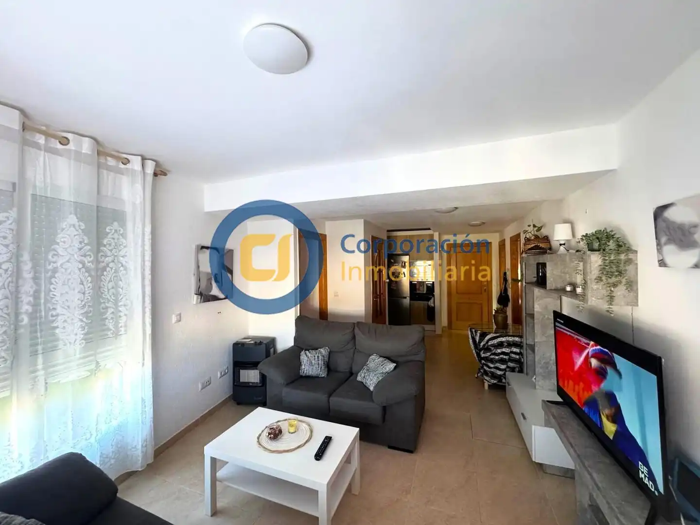 Wohnzimmer von Wohnung zum Verkauf in Lorca mit Möbliert und Balkon