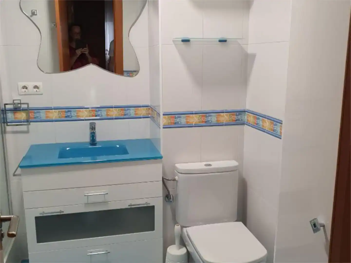 Bathroom of Flat for rent in Málaga Capital  with Air Conditioner