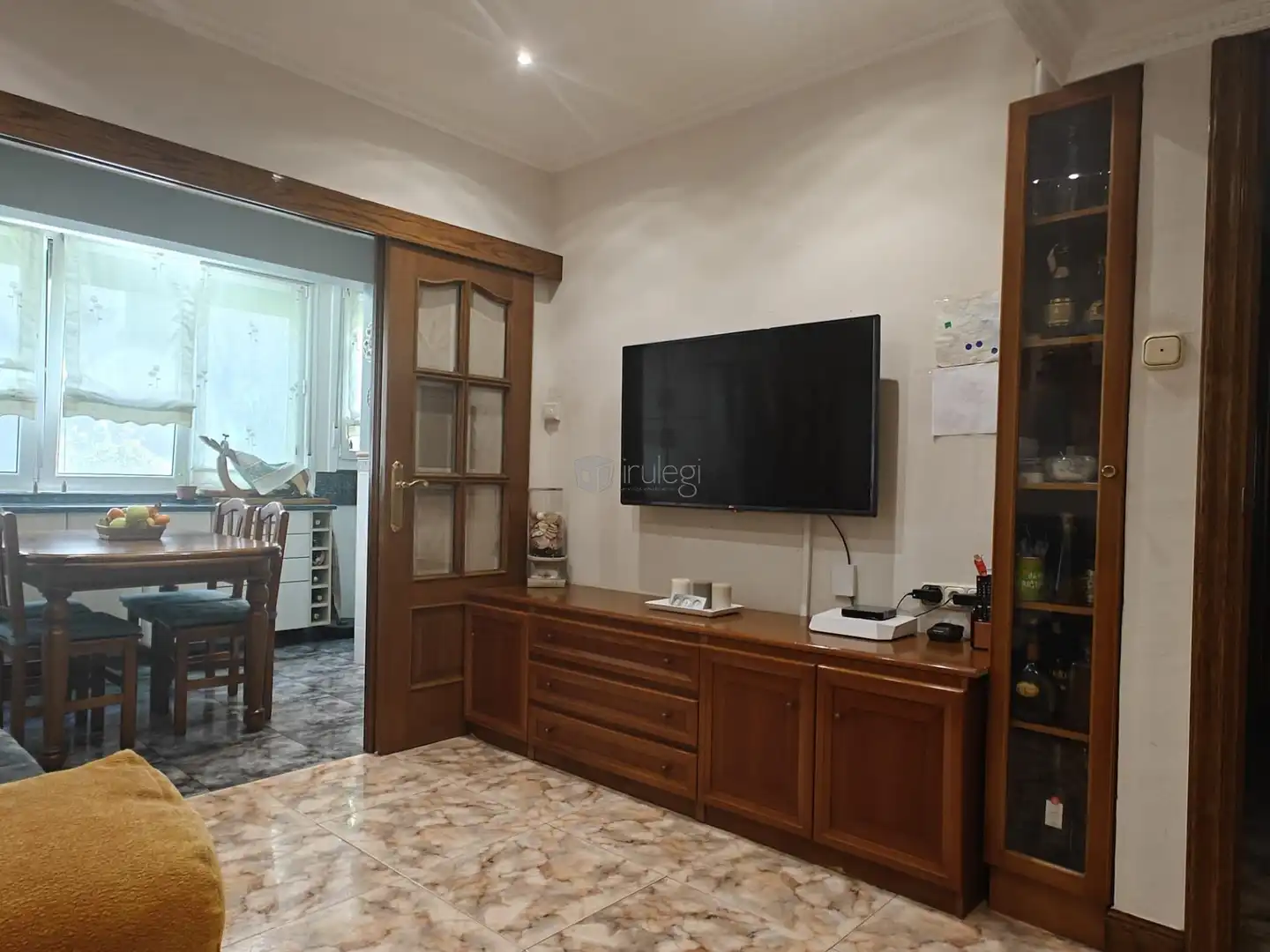 Sala de estar de Piso en venta en Andoain con Calefacción y Amueblado