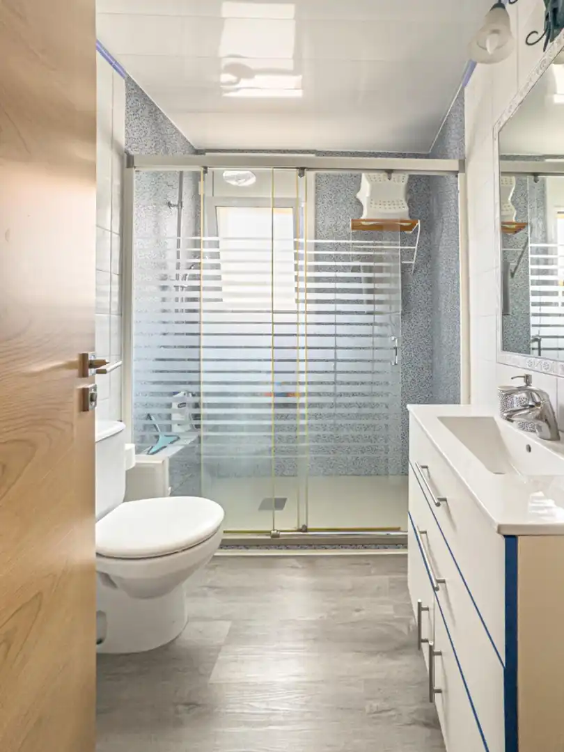 Bathroom of Attic for sale in Sant Pere de Ribes  with Heating, Private garden and Parquet flooring