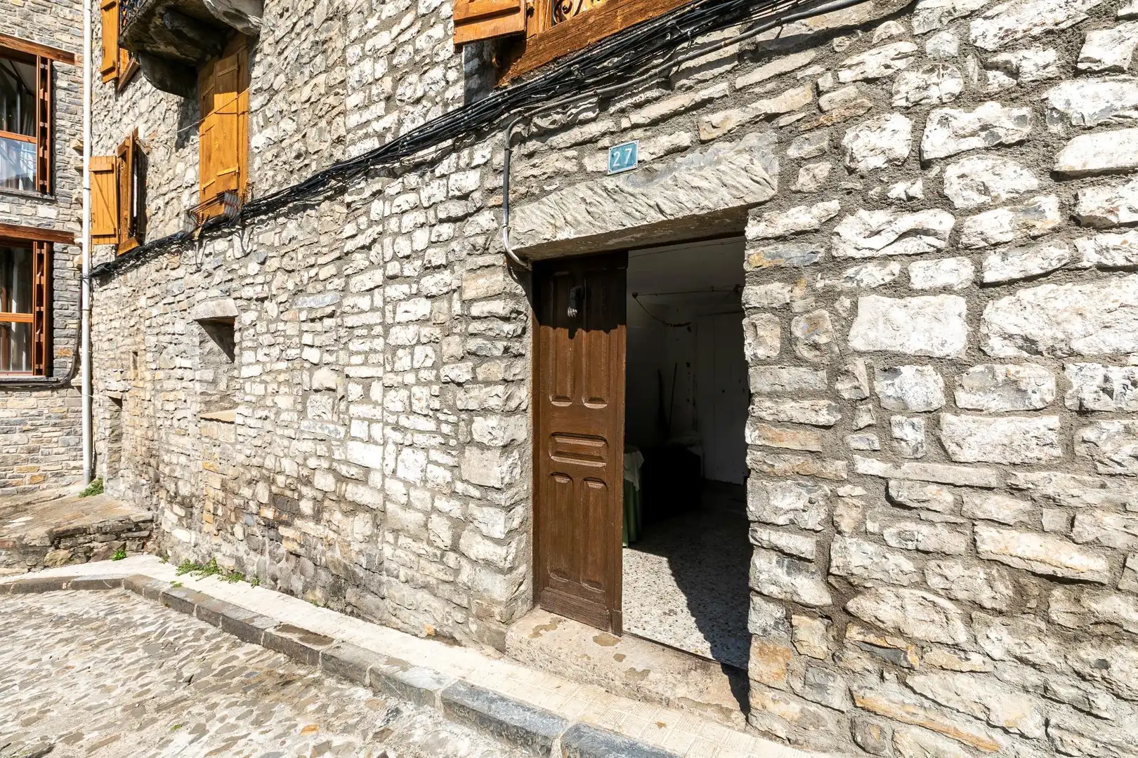 Vista exterior de Casa o chalet en venta en Biescas con Trastero