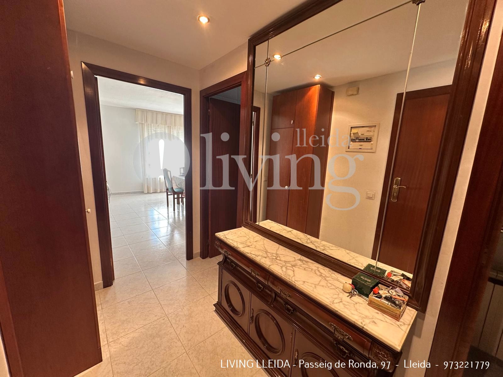 Living room of Flat for sale in  Lleida Capital  with Air Conditioner, Heating and Storage room