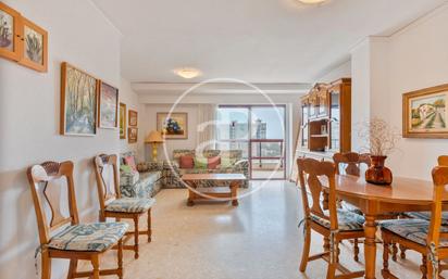 Living room of Flat for sale in Gandia  with Heating, Terrace and Furnished