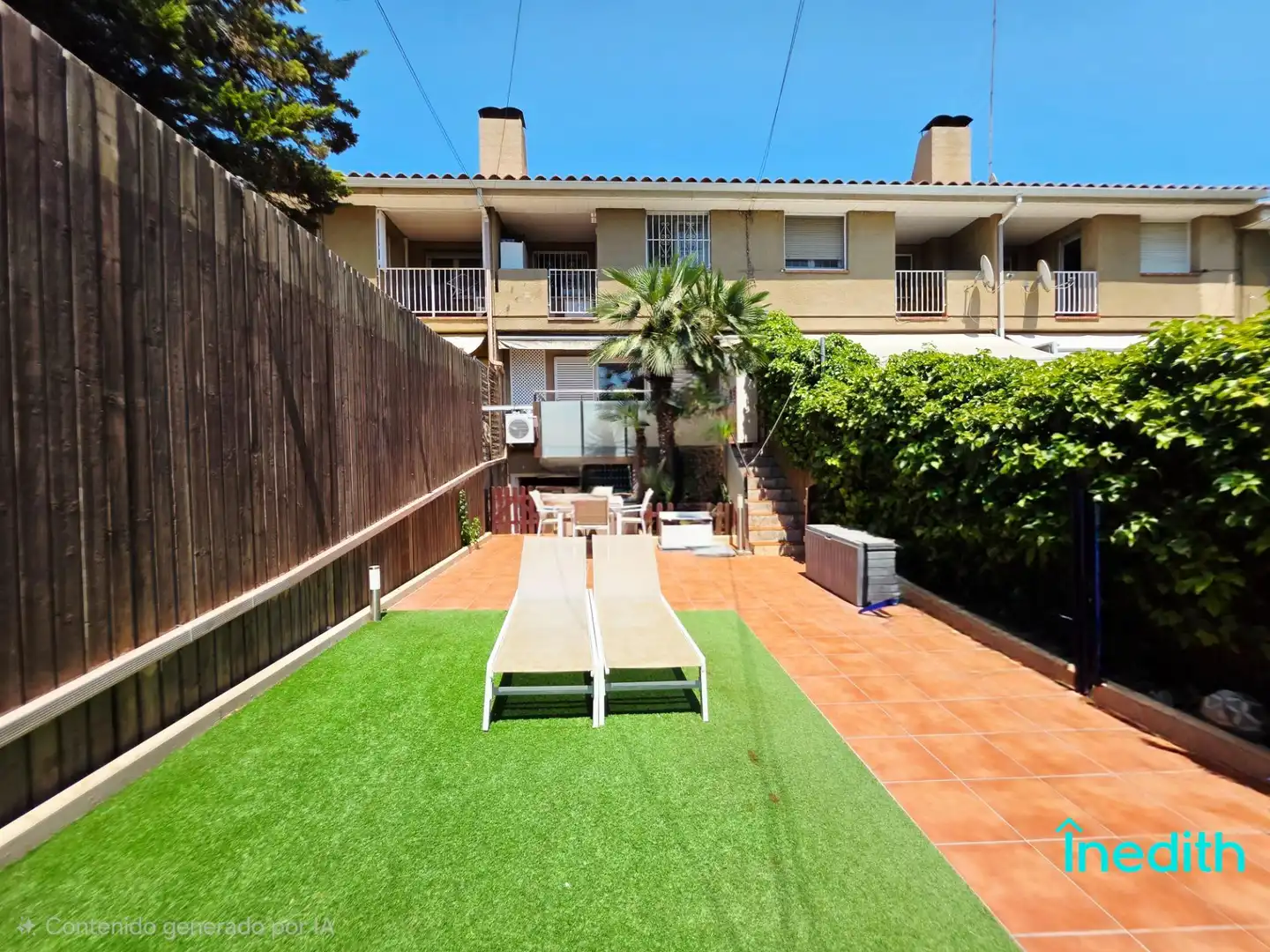 Terraza de Casa o chalet en venta en Sant Pere de Ribes con Aire acondicionado, Calefacción y Jardín privado