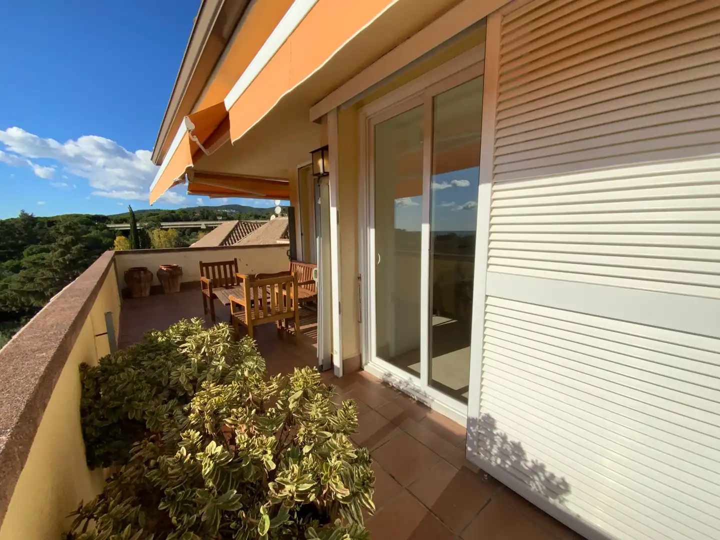Terrasse von Dachboden zum Verkauf in Sant Vicenç de Montalt mit Klimaanlage, Heizung und Abstellraum