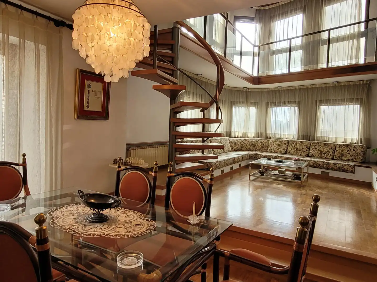 Sala d'estar de Casa adosada en venda en Arbeca