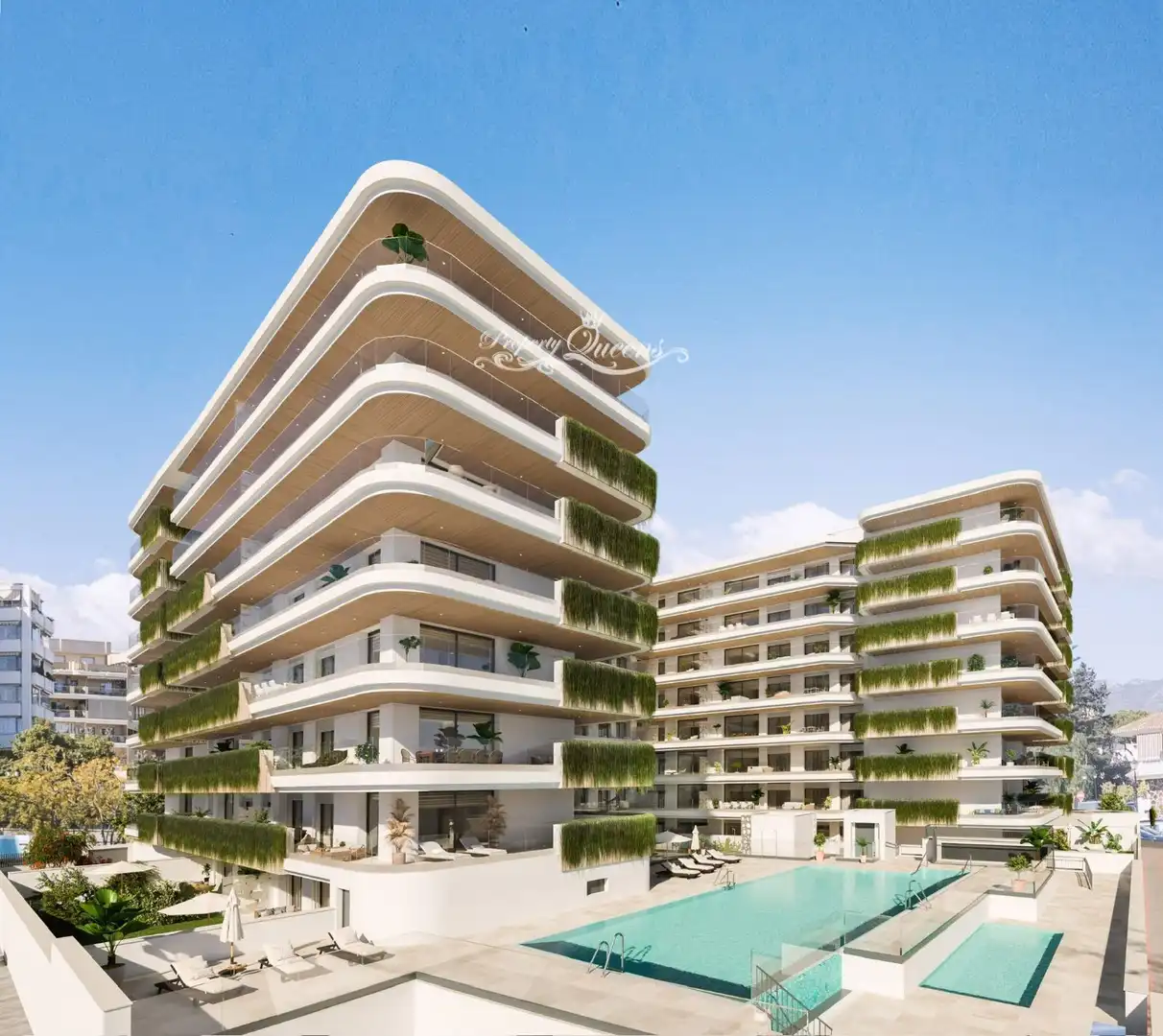 Flat with pool to rent in Puerto Deportivo