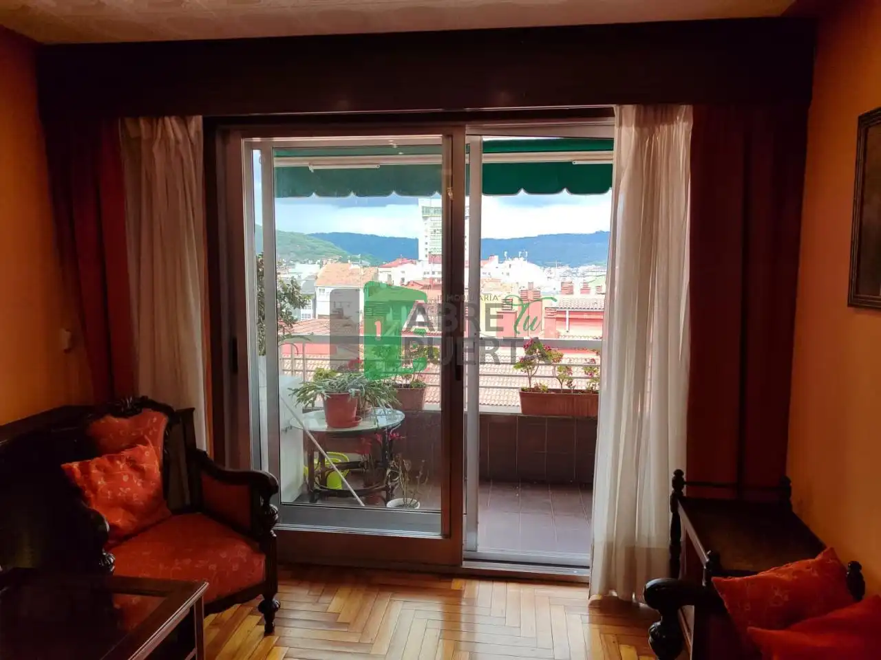 Bedroom of Flat for sale in Ourense Capital   with Heating, Parquet flooring and Storage room