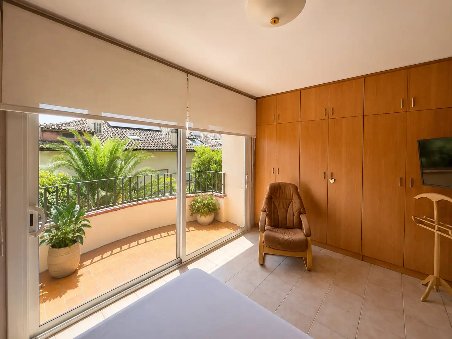 Terraza de Casa adosada en venta en Sant Cugat del Vallès con Aire acondicionado, Calefacción y Jardín privado
