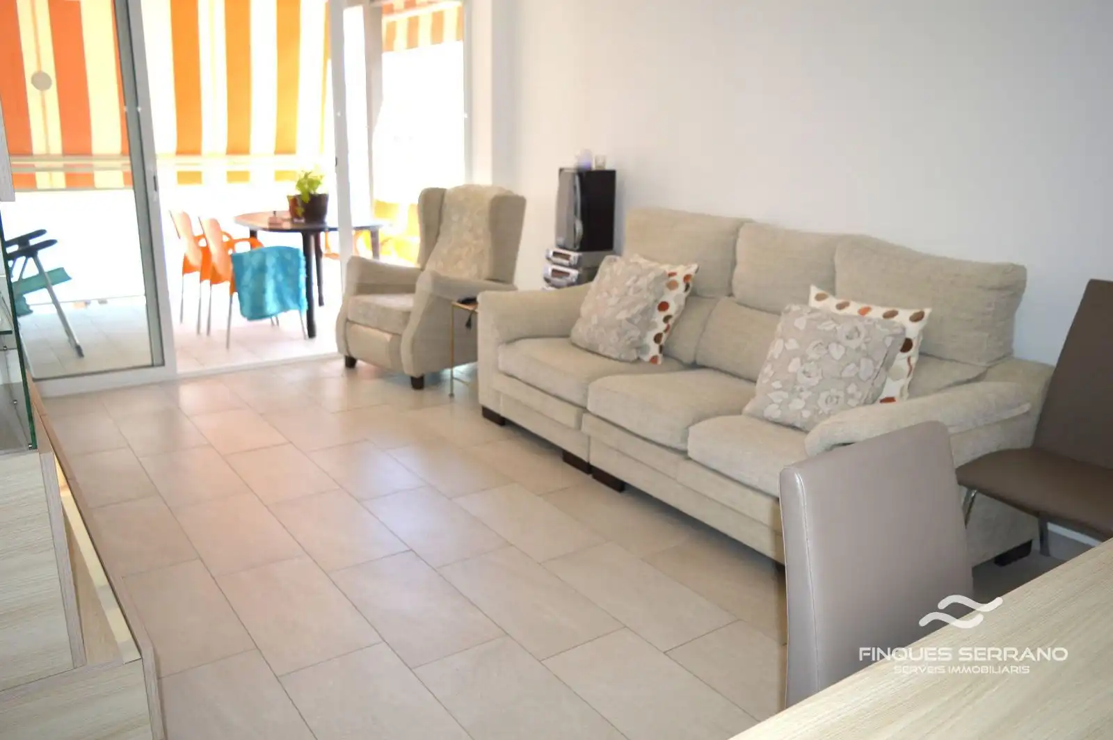 Wohnzimmer von Wohnung zum Verkauf in Cunit mit Terrasse und Möbliert