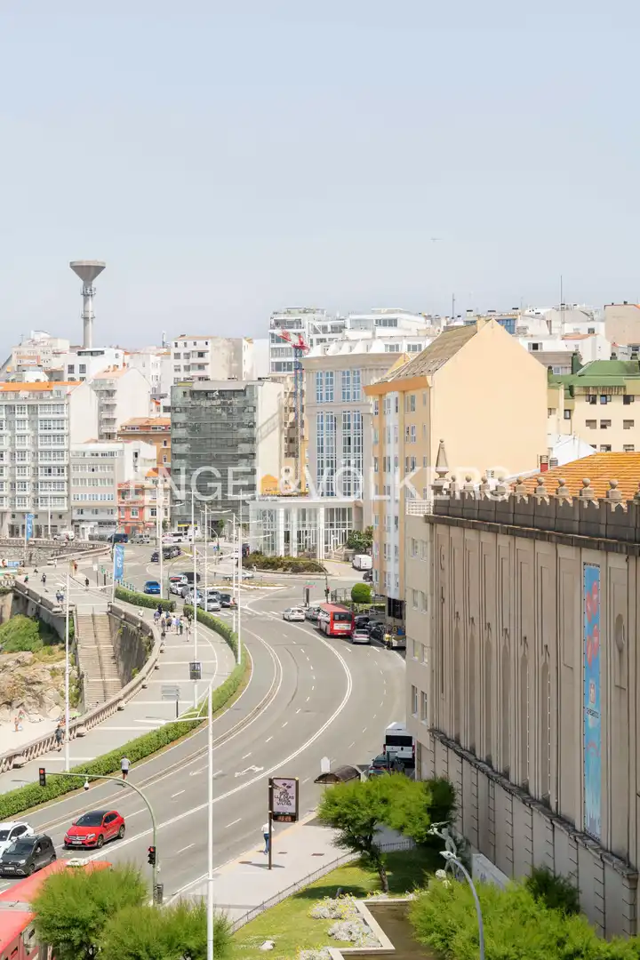 Vista exterior de Apartamento en venta en A Coruña Capital  con Calefacción y Terraza