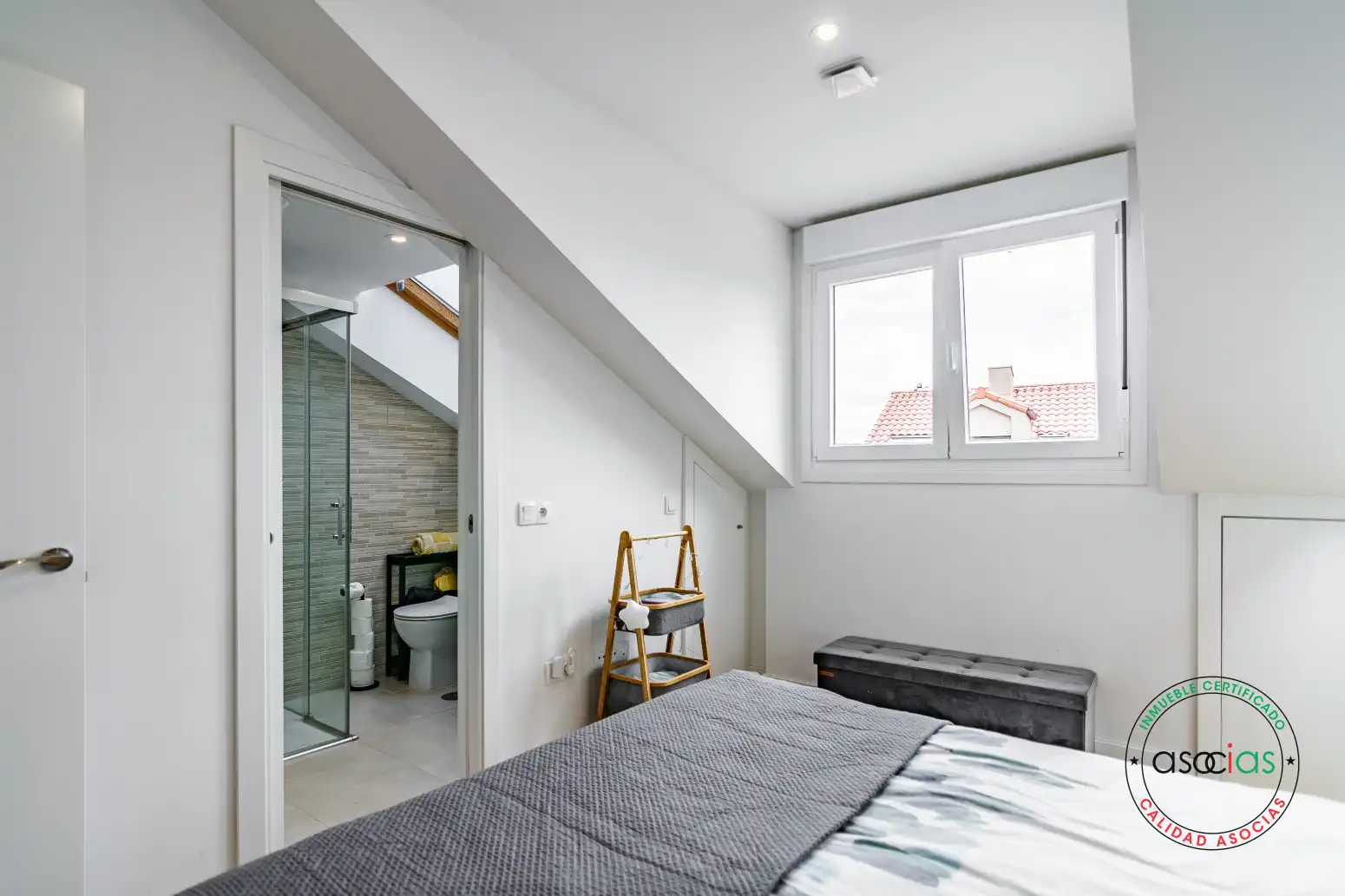 Bedroom of Detached homes for sale in Siero  with Heating, Private garden and Storage room
