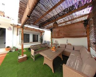 Terrace of Single-family semi-detached for sale in Algarrobo  with Furnished and Community pool