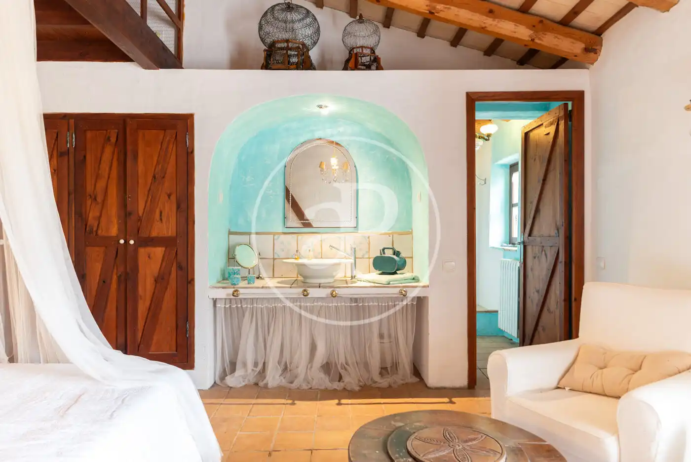 Baño de Casa o chalet en venta en Sant Pere de Ribes con Calefacción, Jardín privado y Terraza