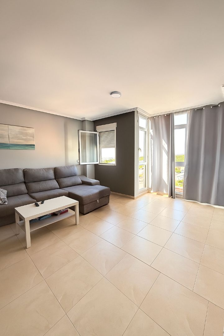 Sala de estar de Ático en venta en  Murcia Capital con Aire acondicionado, Calefacción y Terraza