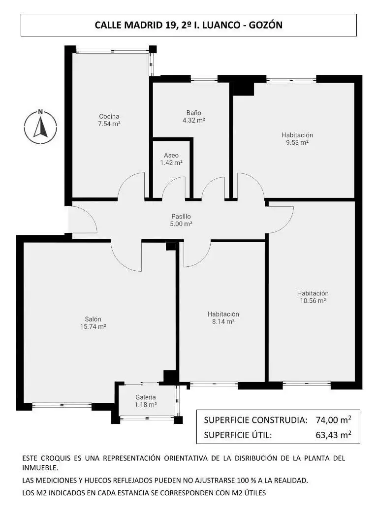 Flat for sale in Gozón  with Heating, Terrace and Storage room