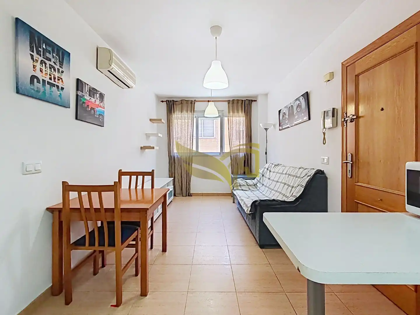 Living room of Flat for sale in Murcia  with Air Conditioner, Heating and Furnished