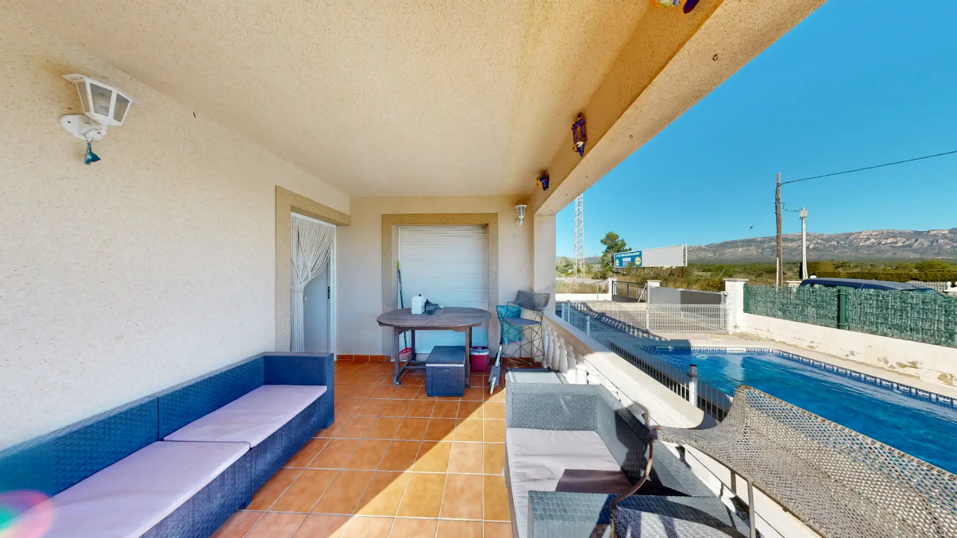 Terraza de Casa adosada en venta en L'Ametlla de Mar  con Aire acondicionado, Jardín privado y Terraza